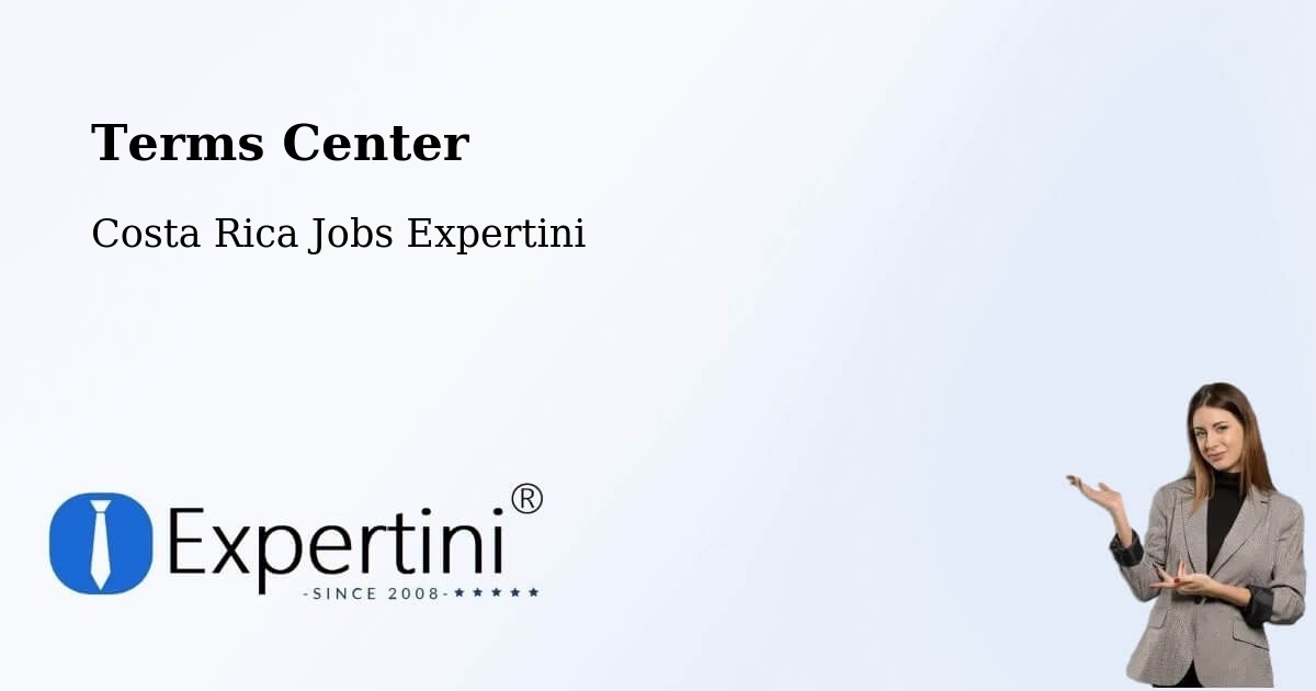 Terms of Service – La Unión - Costa Rica Jobs Expertini